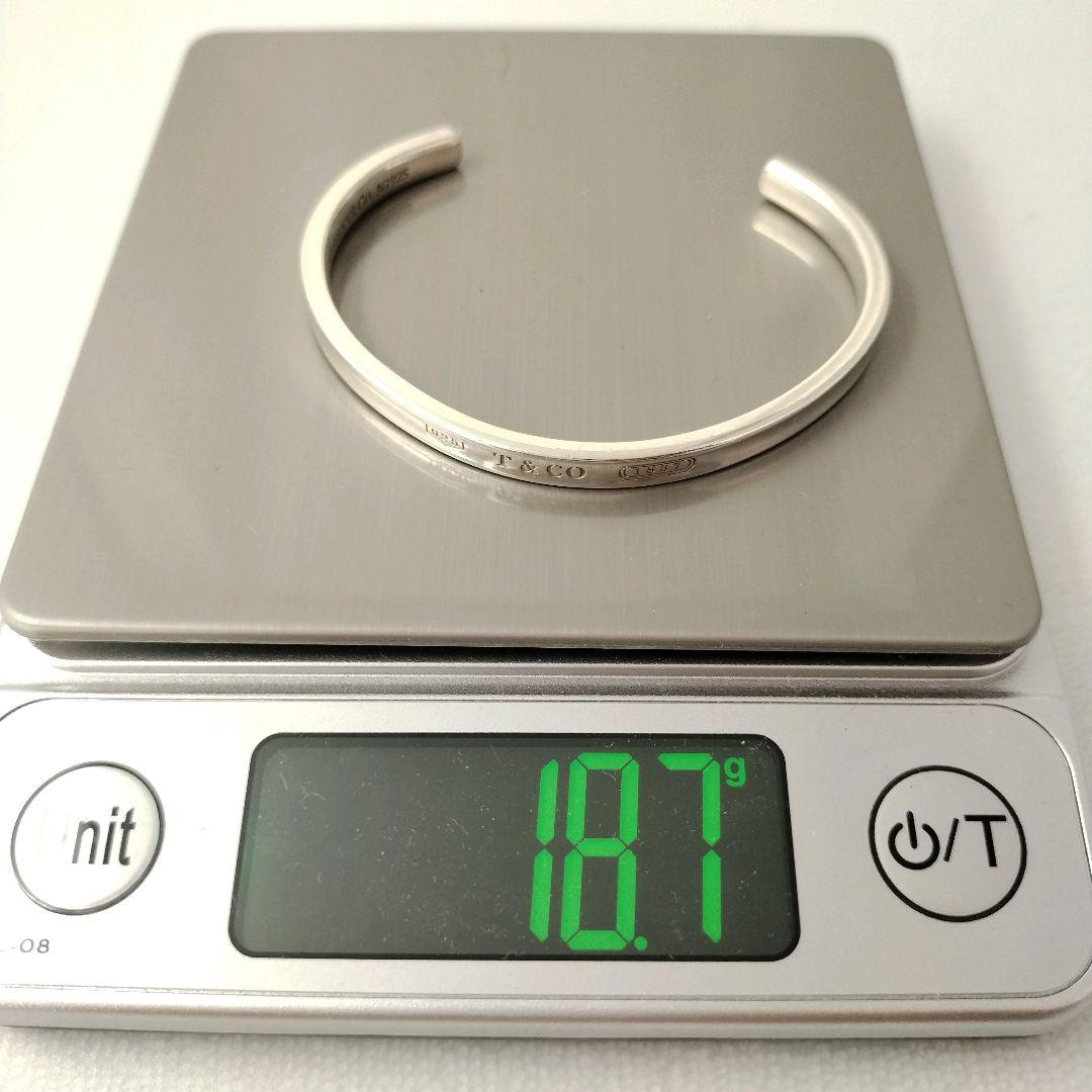 Tiffany＆Co. ナロー カフ バングル 1837 シルバー925