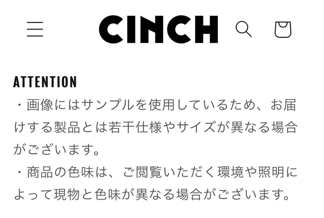 【未使用】CINCH Oblada SHINZONE｜Tシャツ｜ソクラテス