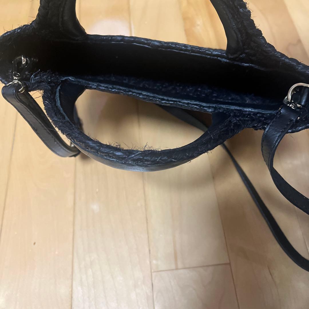 ヘレンカミンスキー　かごバック黒　2ウェイ