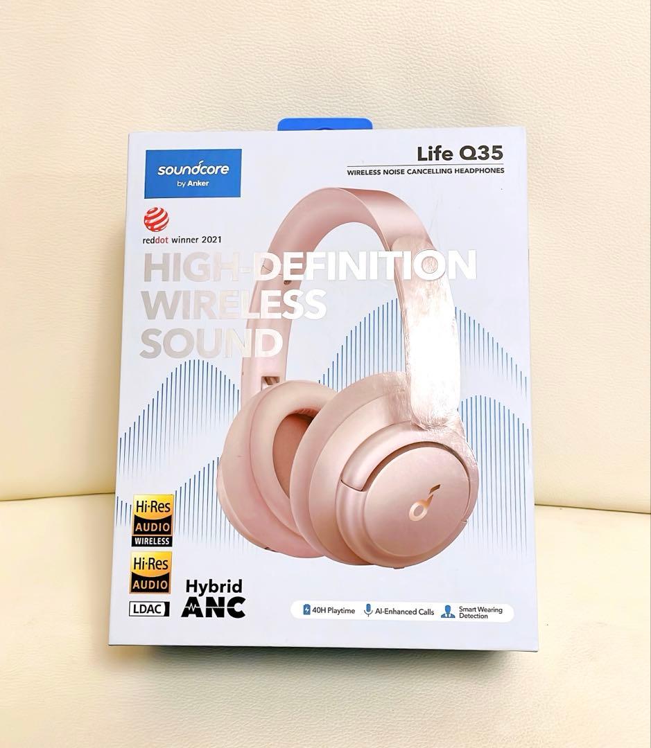 【未使用品✨美品】Anker Soundcore Life Q35 ピンク