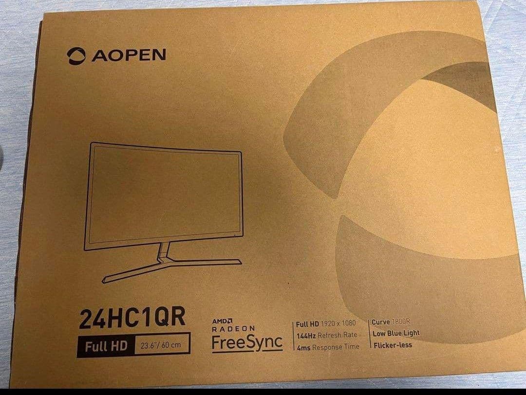 AOPENゲーミング 湾曲モニタ 144Hz 23.6インチ