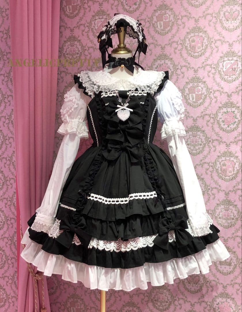 Angelic Pretty Sweetフリルジャンパースカート