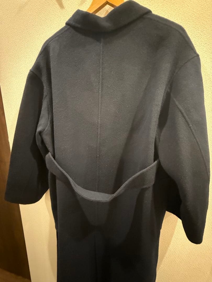 SLOBE IENA souple wool ダブルフェイスロングコート