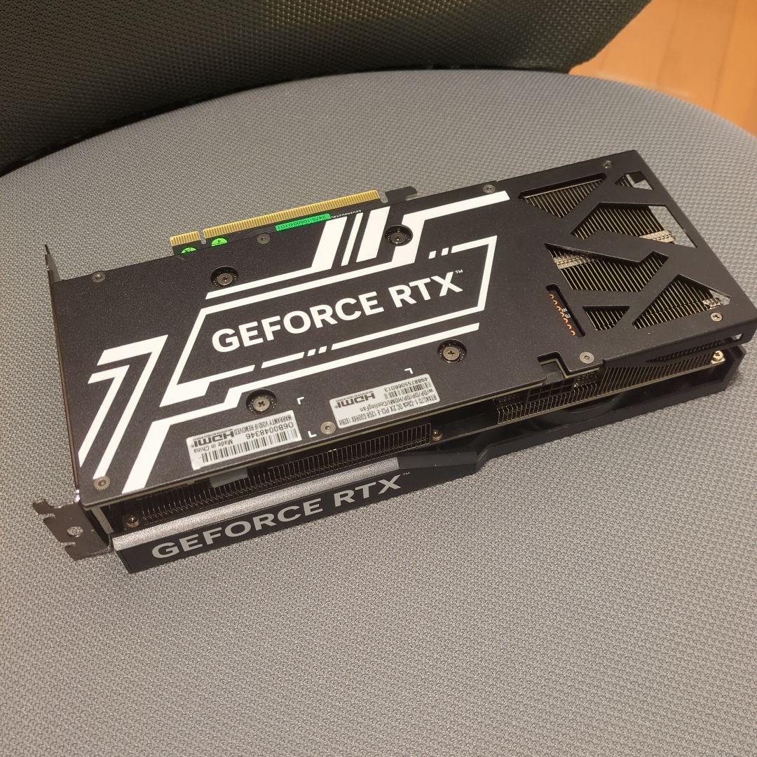 玄人志向 GALAKURO GeForce RTX 4070 12GB