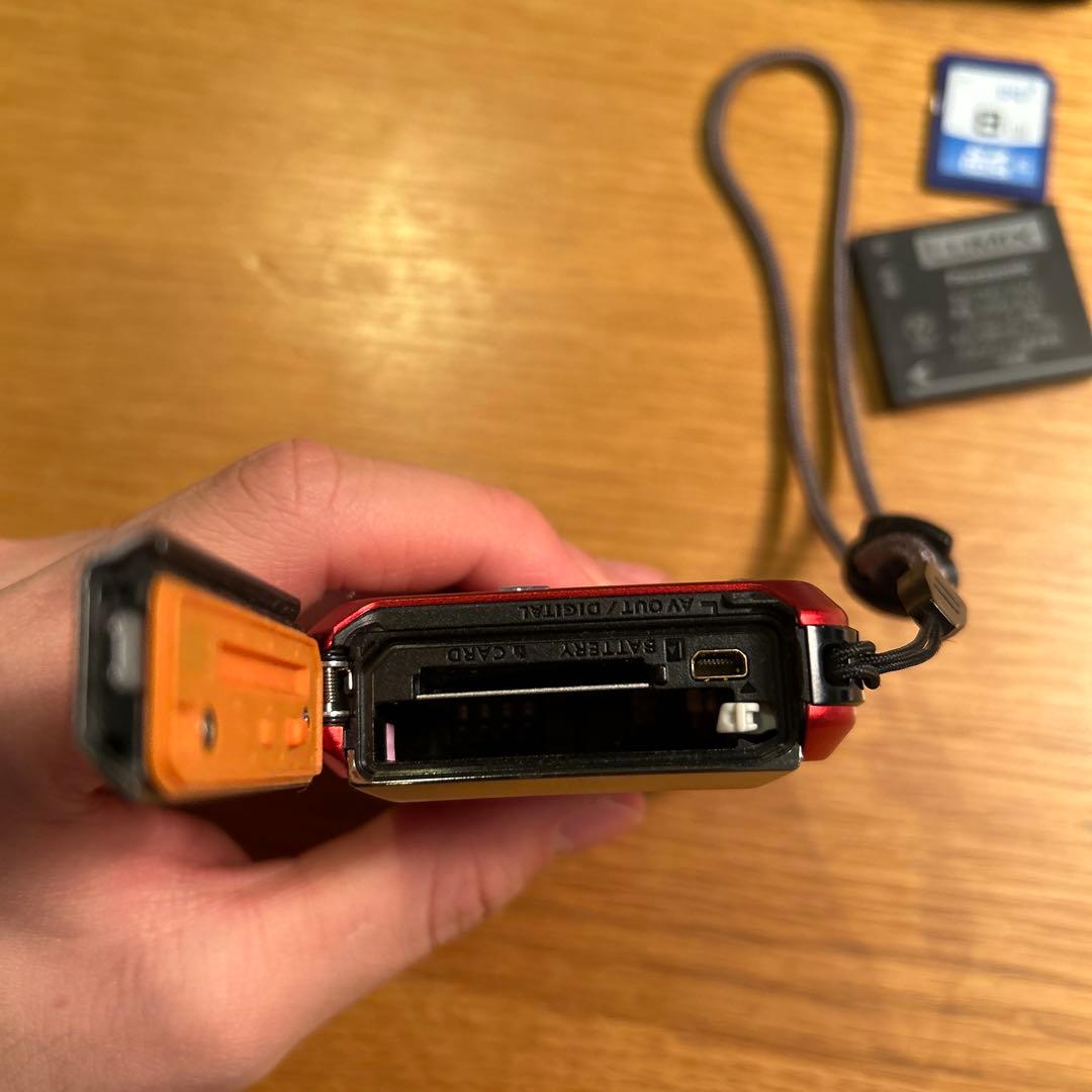 【動作確認済】パナソニック LUMIX DMC-FT20 防水　CDカード付き