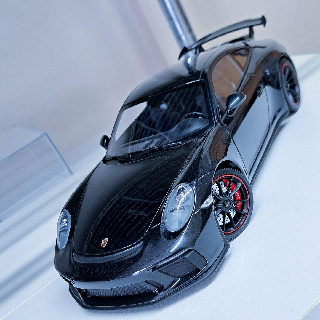 【開封美品】 ミニチャンプス 1/18 ポルシェ 911 GT3 (2017)