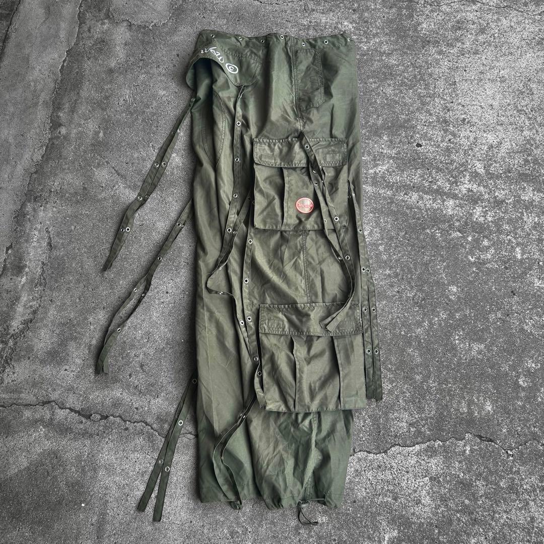 00's Archive Y2K マルチストラップ ギミックカーゴパンツ