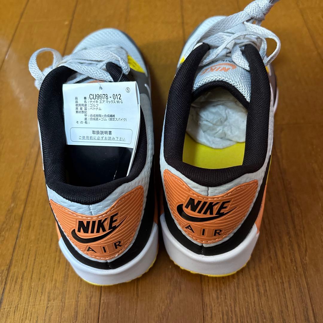 にゃあ　NIKE エアマックス90ゴルフシューズ 25.5㎝　新品・未使用