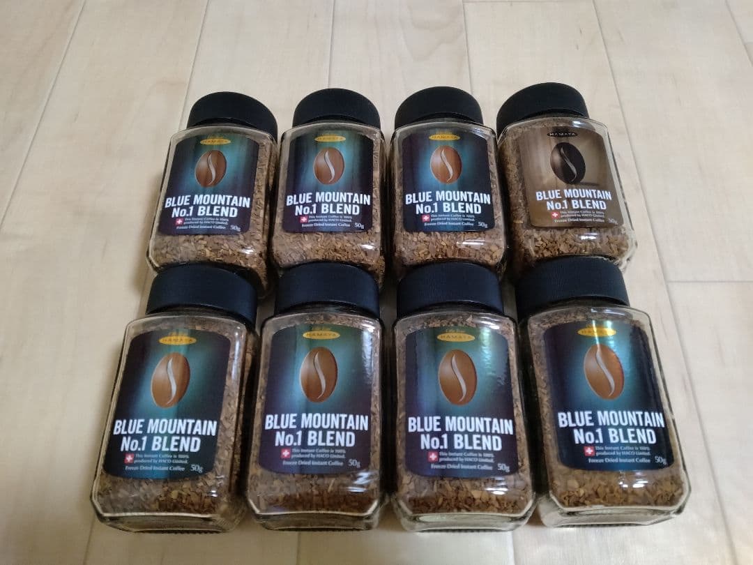 ハマヤ ブルーマウンテン NO.1 BLEND インスタントコーヒー 50g×8