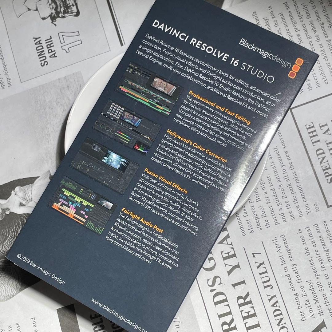 blackmagic Davinci Resolve 有料ライセンス