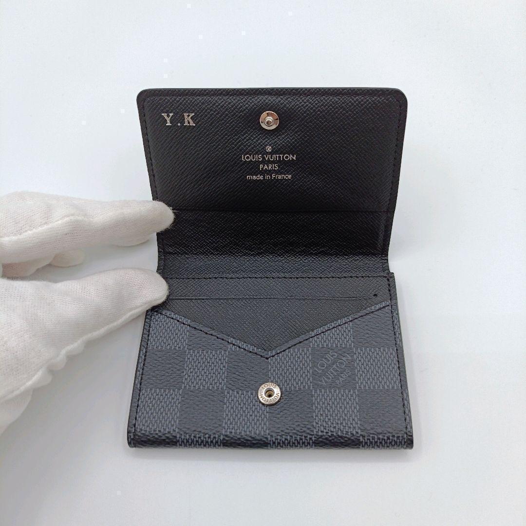 ルイヴィトン　アンヴェロップ カルトドゥヴィジット　ダミエグラフィット RFID