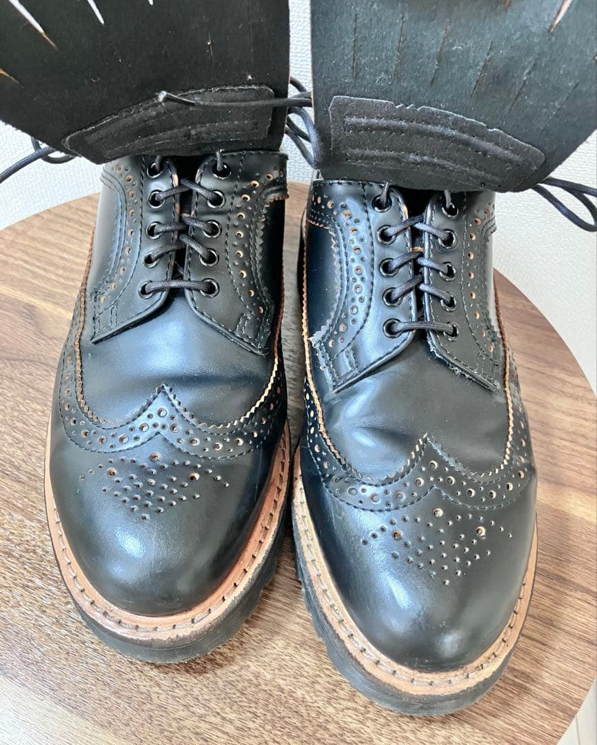 Dr.Martens 2way キルト ウィングチップ メダリオン
