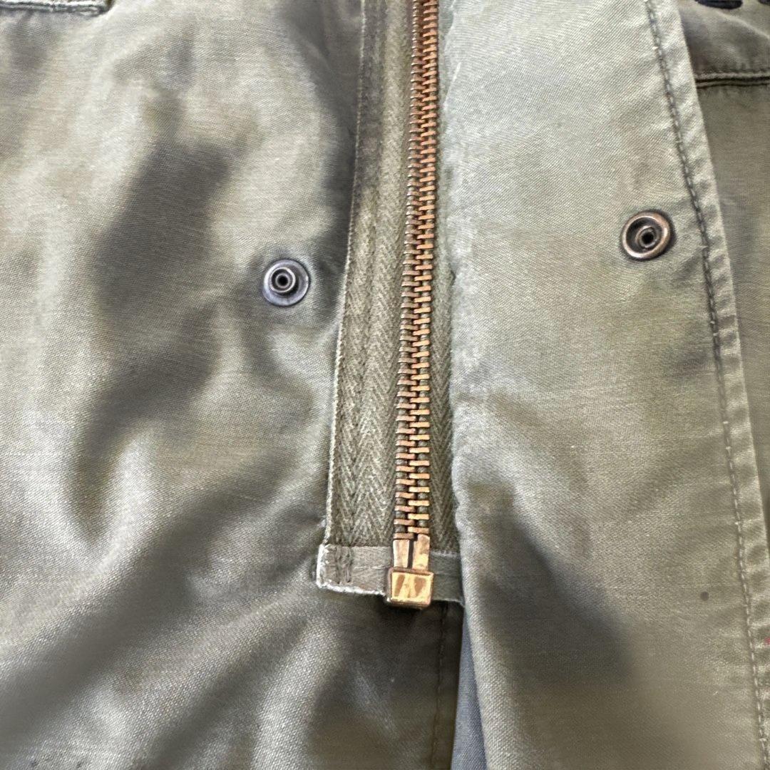 実物 M-65 フィールドジャケット1st ステンシル　ペンキ　USMC刺繍