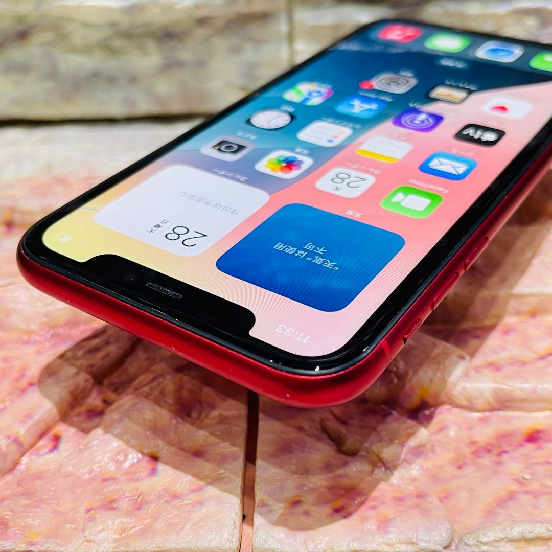 SIMフリー iPhone11 64GB プロダクトレッド 新品バッテリ－