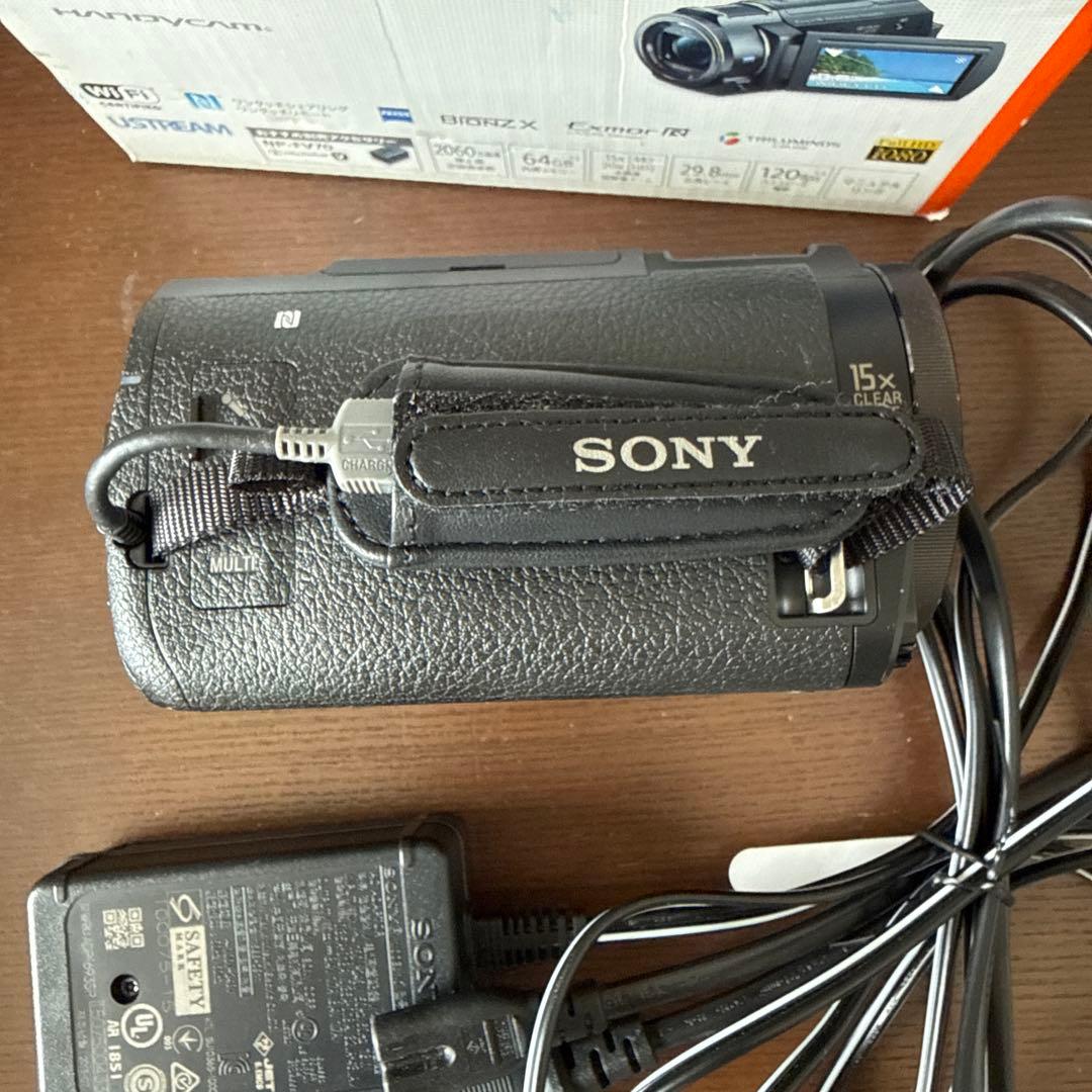 SONY FDR-AX30 4Kビデオカメラ 本体のみ ※ジャンク扱い
