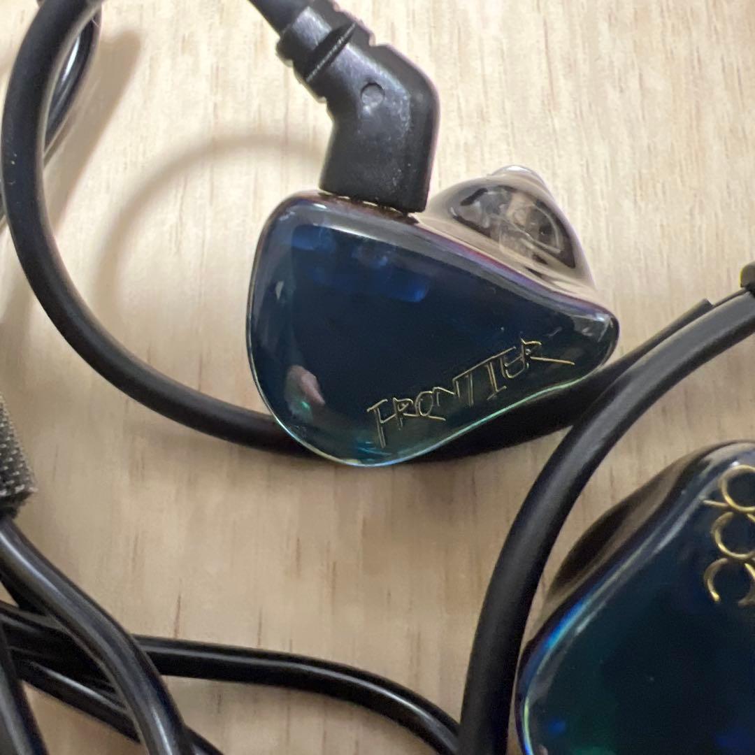 イヤホン qdc frontier black