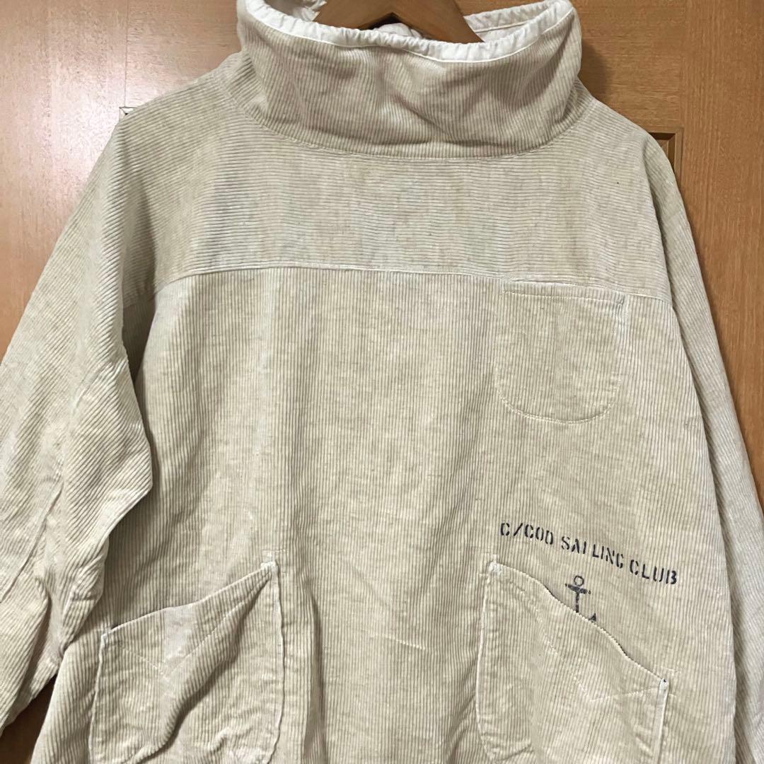 【雰囲気抜群❗️】快晴堂 コーデュロイ ジャケット プルオーバー 大きめサイズ