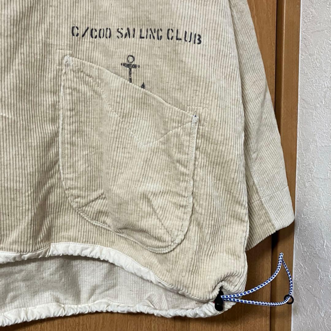 【雰囲気抜群❗️】快晴堂 コーデュロイ ジャケット プルオーバー 大きめサイズ