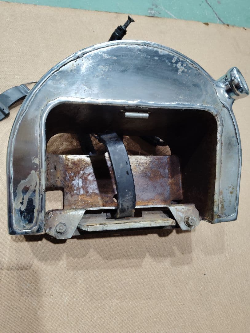 ハーレー ソフテイル エボ オイルタンク 97年 Chopper 送料込み