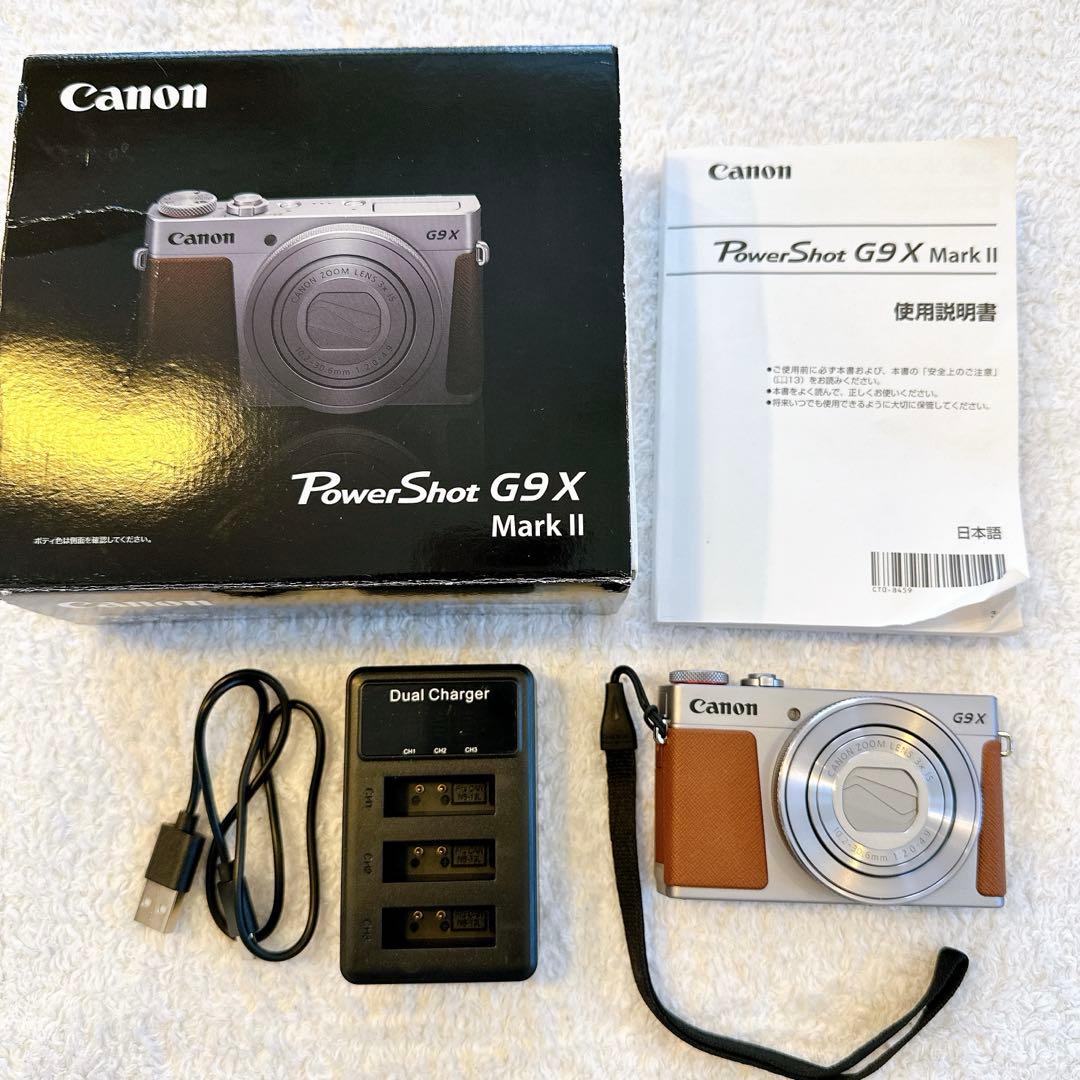 デジタルカメラ/ Canon Power Shot G9X Mark Ⅱ