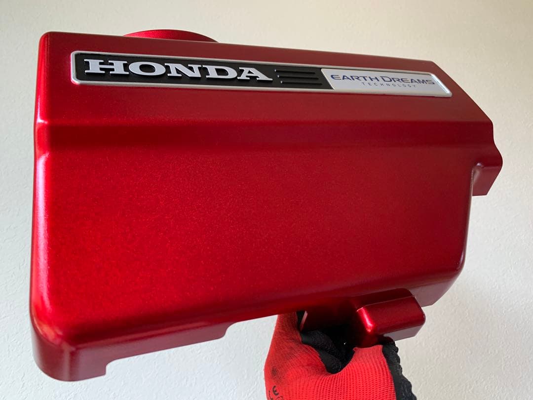 3倍赤いエンジンカバー【ニッコリ出品】