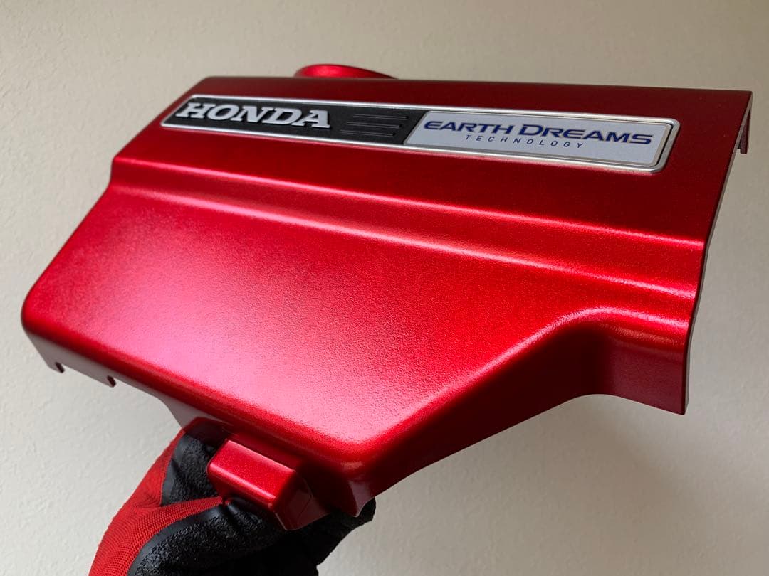 3倍赤いエンジンカバー【ニッコリ出品】