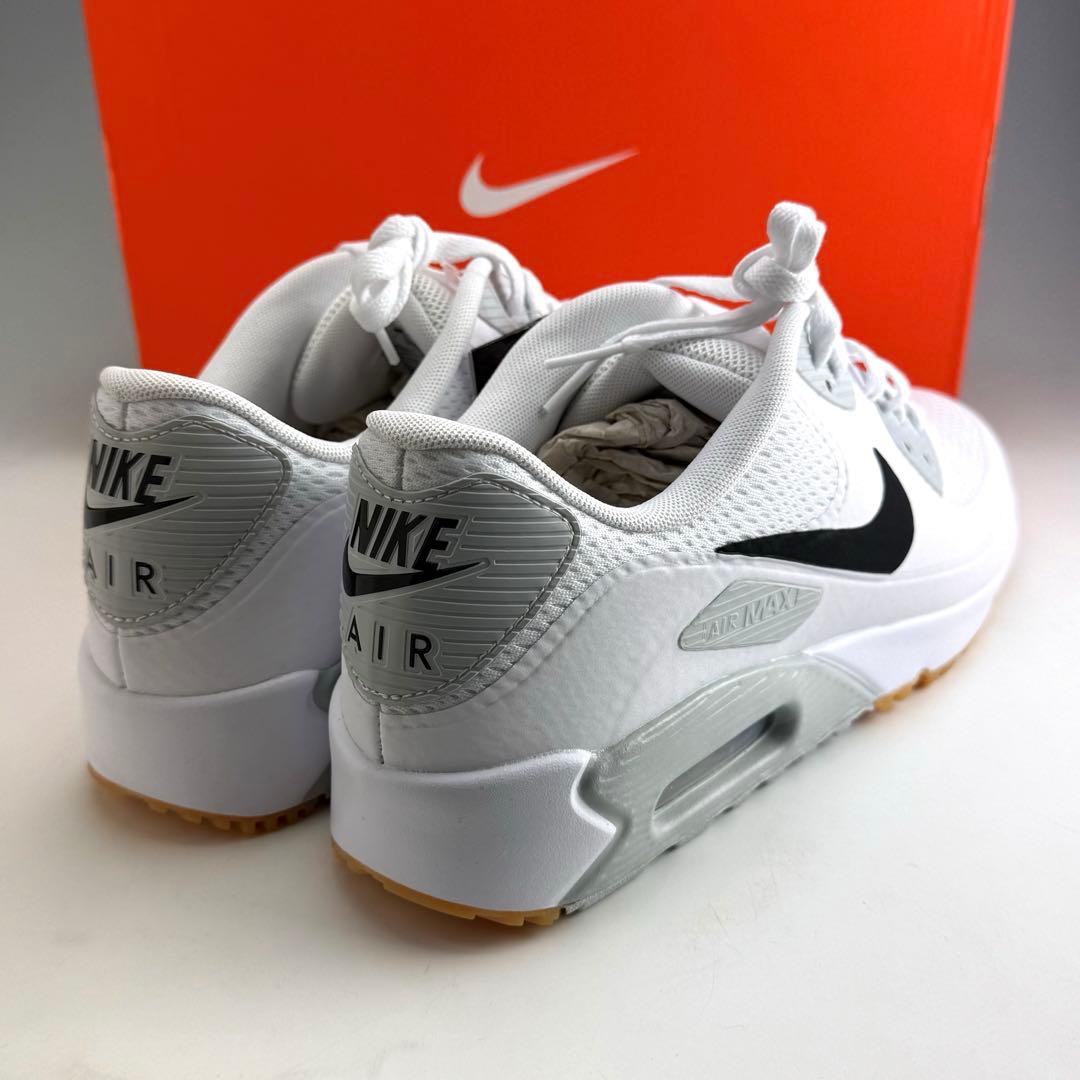 26cm ナイキ エアマックス90 G \"ホワイト/ブラック\" ゴルフシューズ