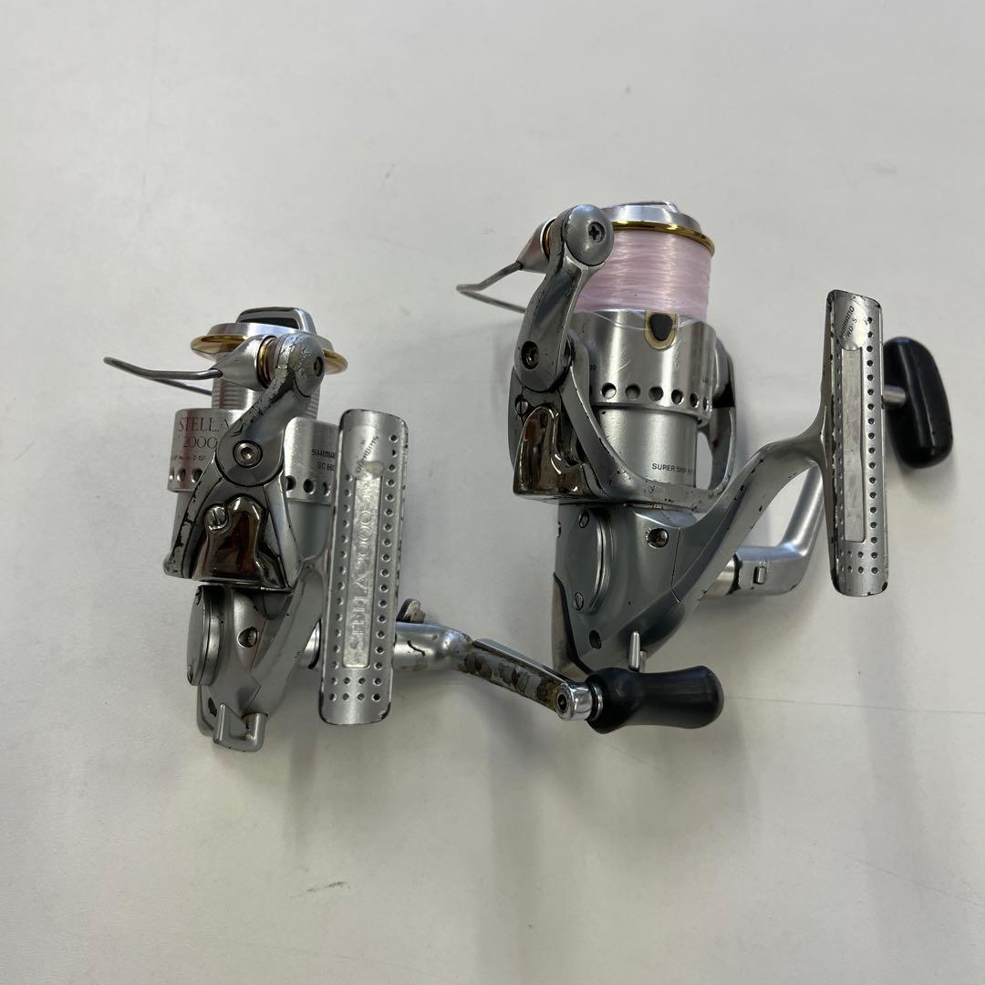 タ*読様 シマノ 98 ステラ 3000 2000スピニングリールセット