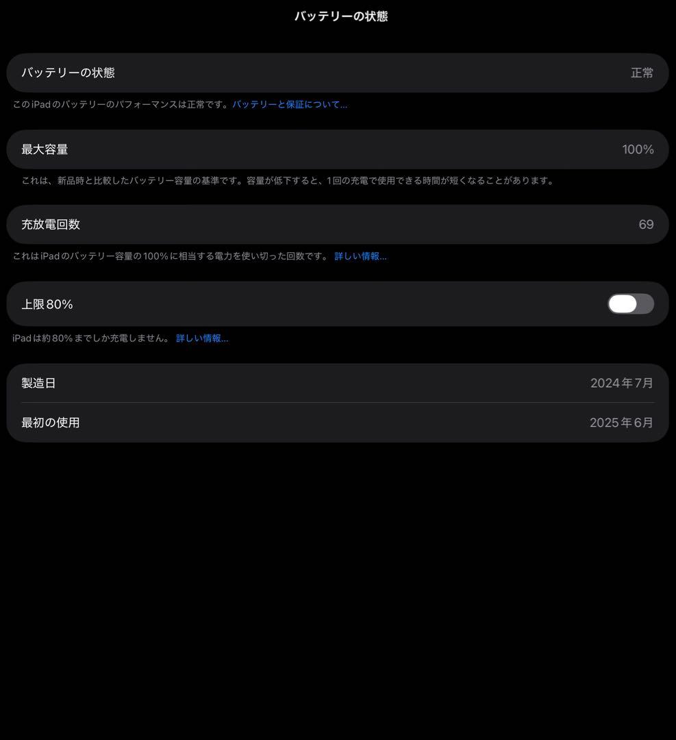 iPad Pro M4 13インチ　Wi-Fi 256 スペースブラック