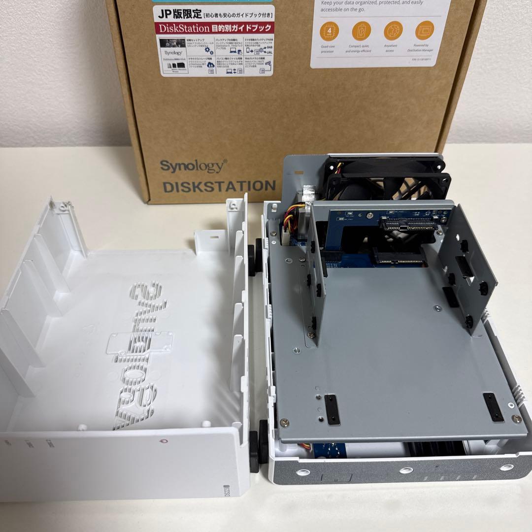 Synology NASキット 2ベイ DS223j HDDなし