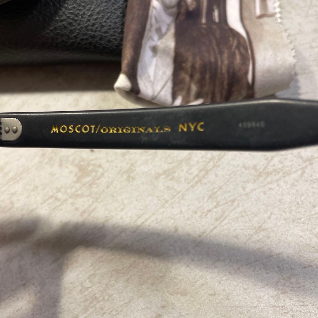 【即購入歓迎】モスコット レムトッシュ 46 マットブラック ライトグレーレンズ