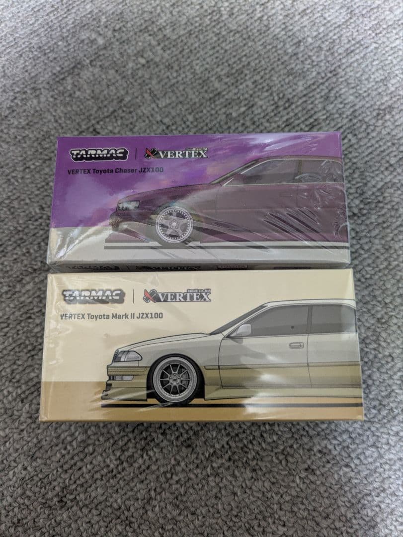 ターマックワークス 1/64 ベルテックス トヨタ チェイサー JZX100