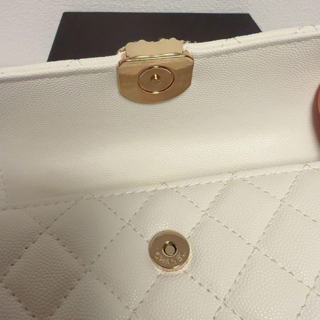 CHANEL ノベルティ ショルダーバッグ チェーン トップハンドル