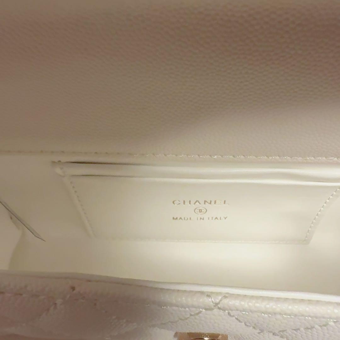 CHANEL ノベルティ ショルダーバッグ チェーン トップハンドル