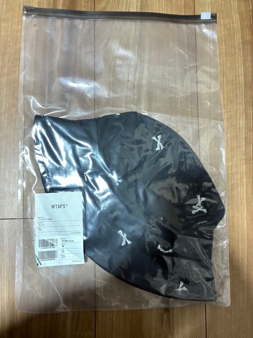 新品 WTAPS BUCKET 02 HAT ダブルタップス 03 BLACK