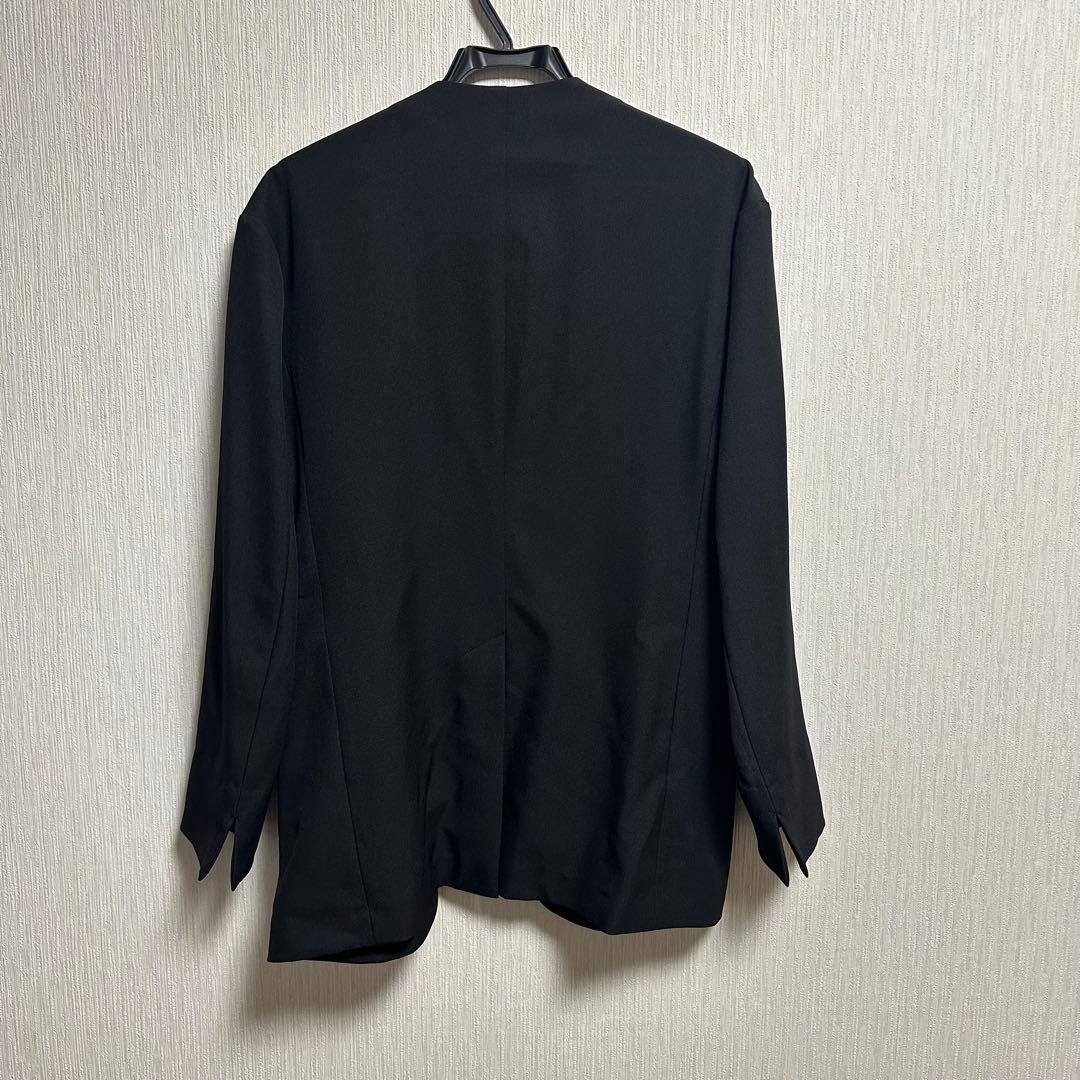 MBスタンダード ノーカラージャケット ブラック Sサイズ