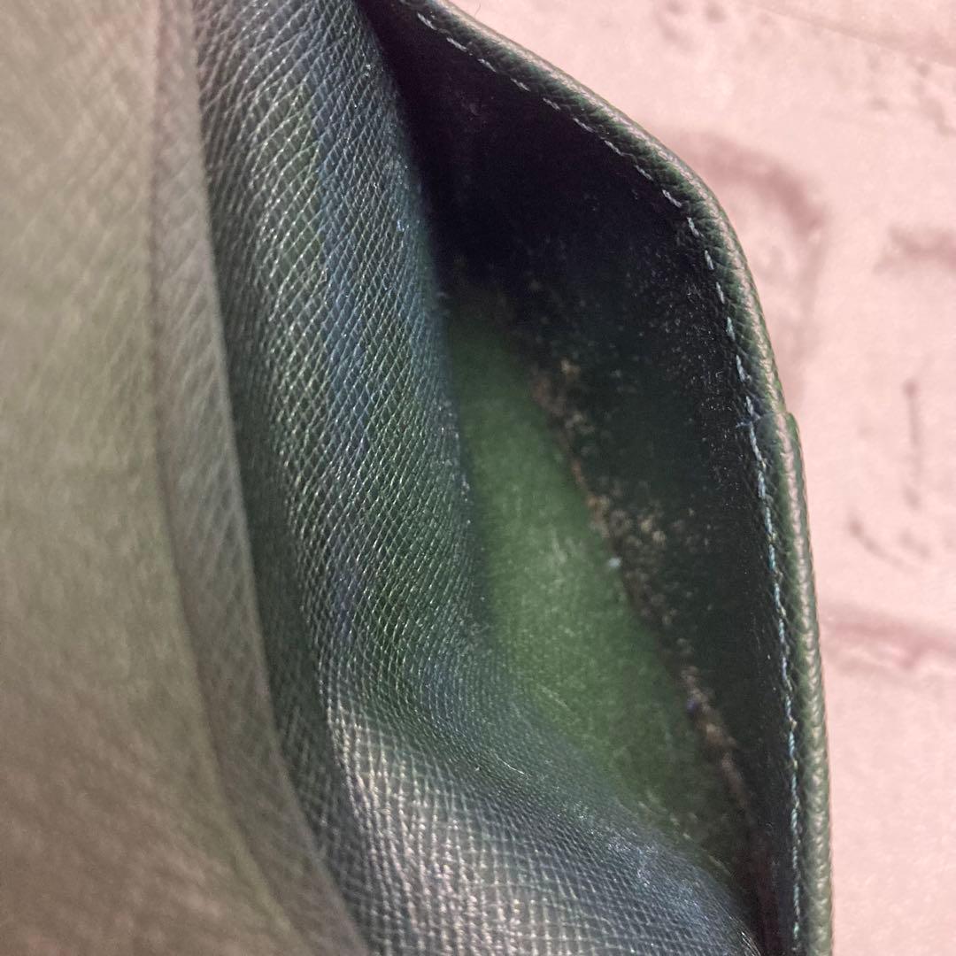 ルイヴィトン☆名刺入れ　カーキ　カードケース　オーガナイザー ドゥ ポッシュ