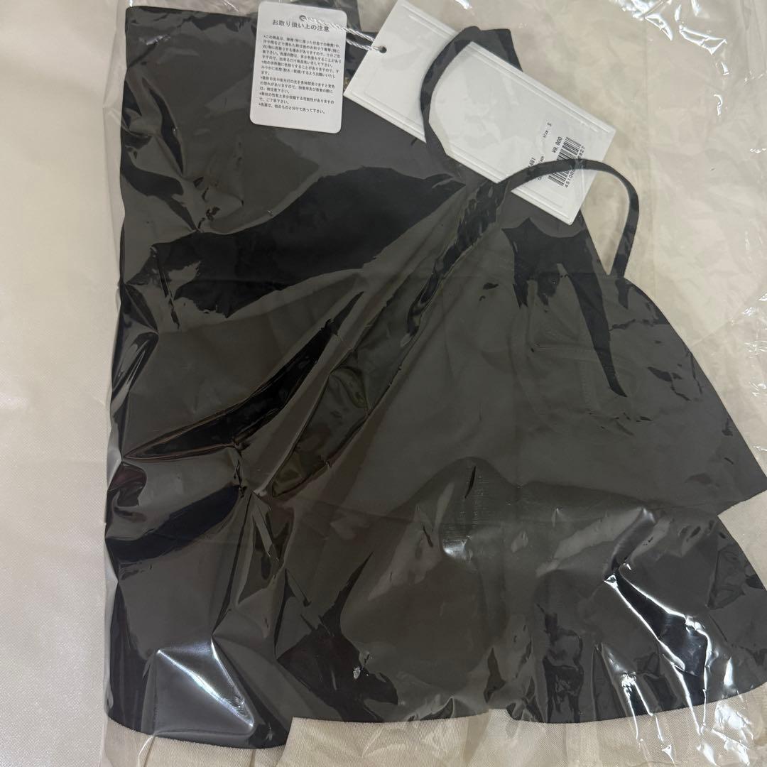 andmary Mel gather skirt black Ｓ