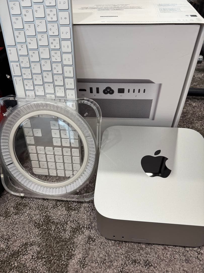 キーボード付Apple Mac Studio M1 Max 32GB 512GB