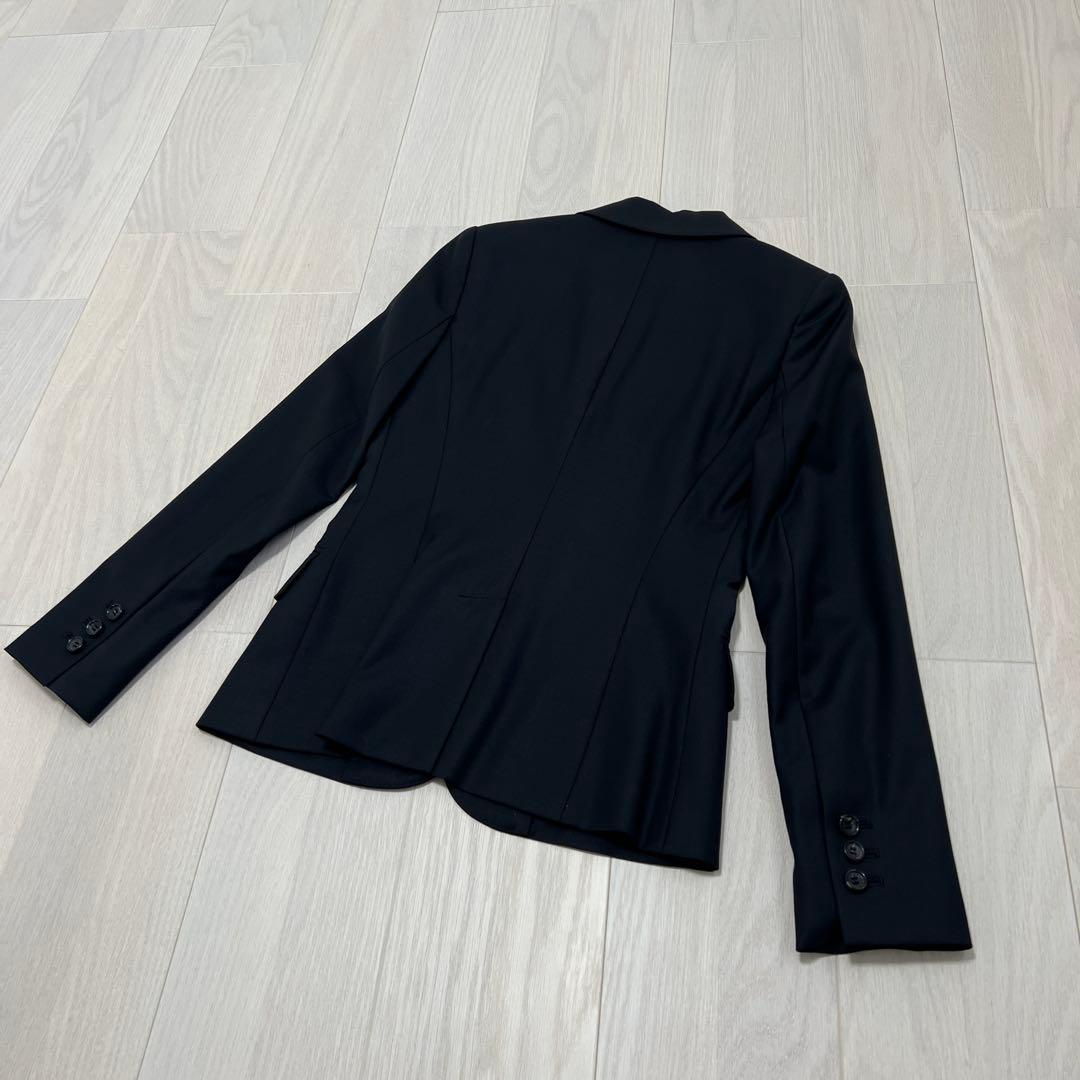 超美品 theory luxe スーツ セットアップ スカート ブラック