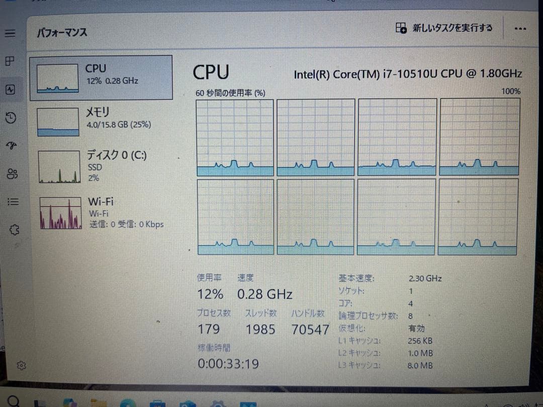 Windowsノート本体 dynabook S73/FR(i7 10th 16GB 500GB)