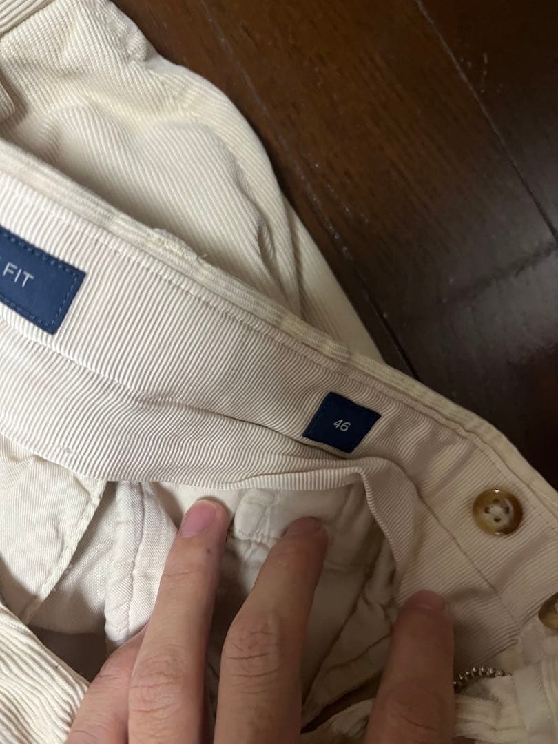 ボーイズマーケット　細畝コーデュロイ　トラウザ46