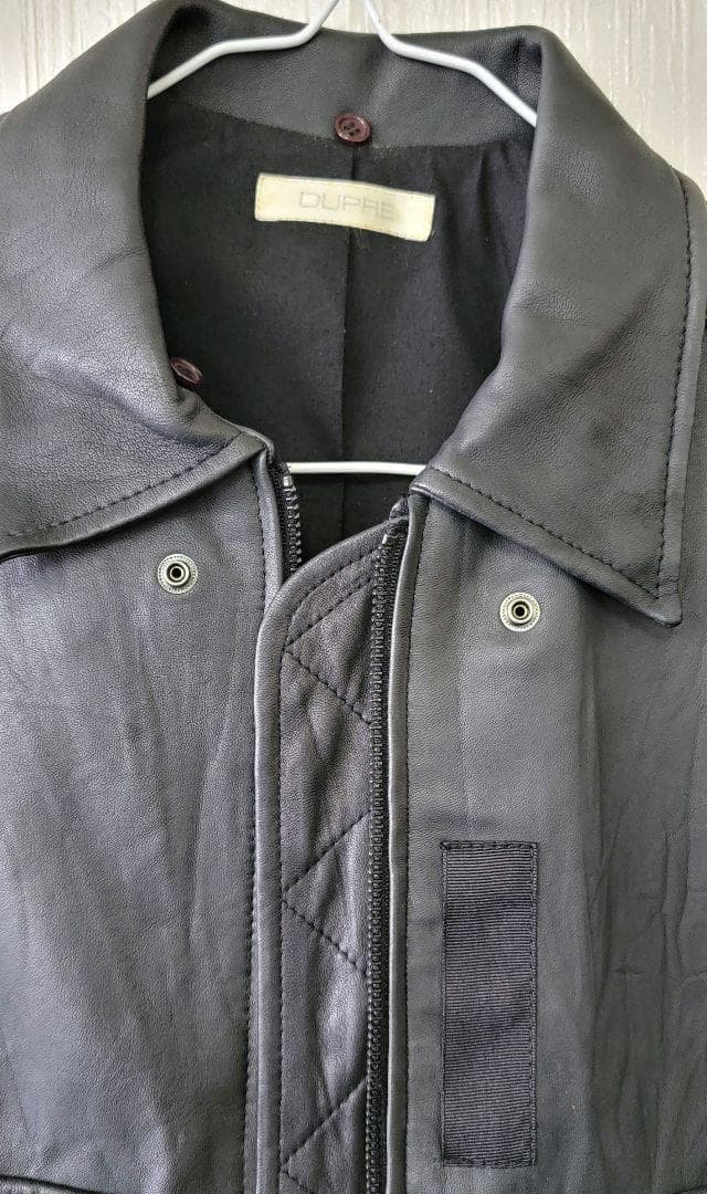 DUPRE　レザージャケット　ラム子羊革