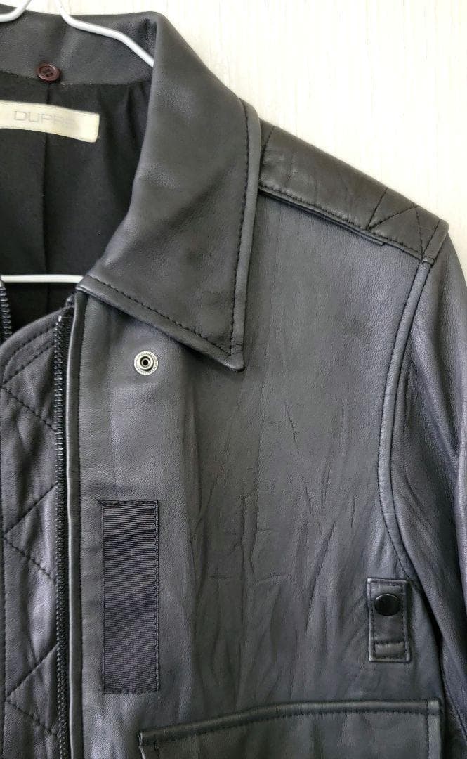 DUPRE　レザージャケット　ラム子羊革