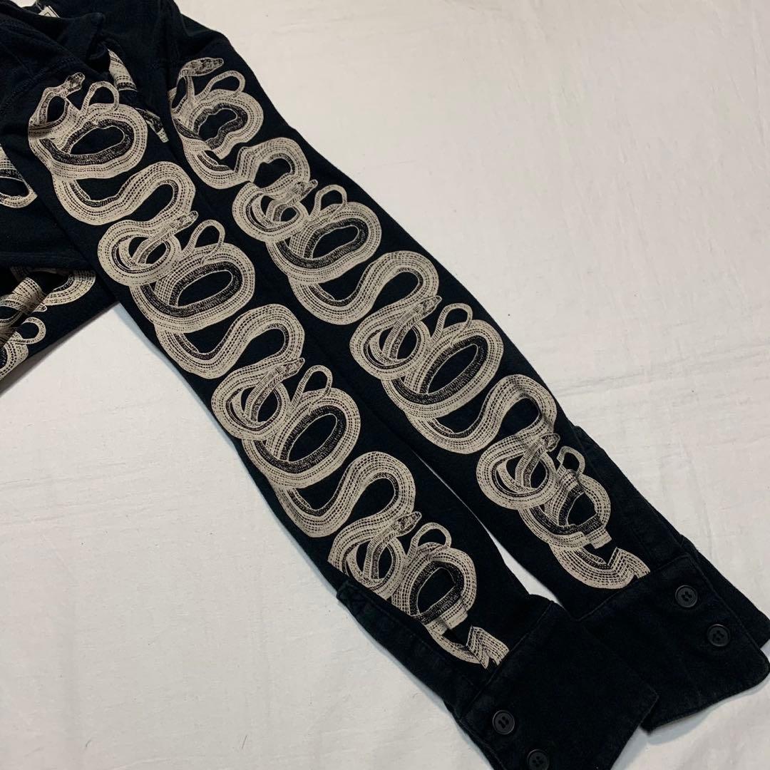 HTM★ hysterics snake design shirt