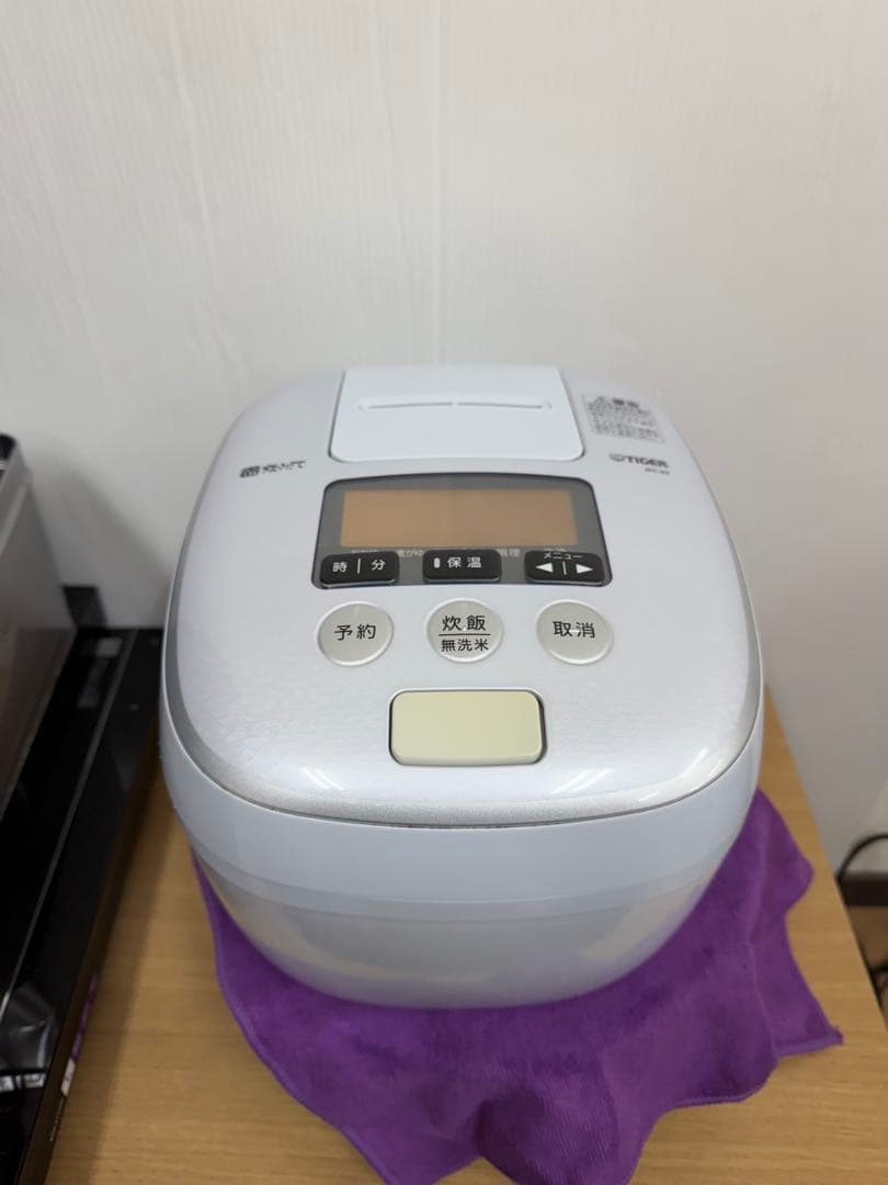 TIGER 圧力IH炊飯器JPC-K10S（1.0L / 5.5合）2019年製