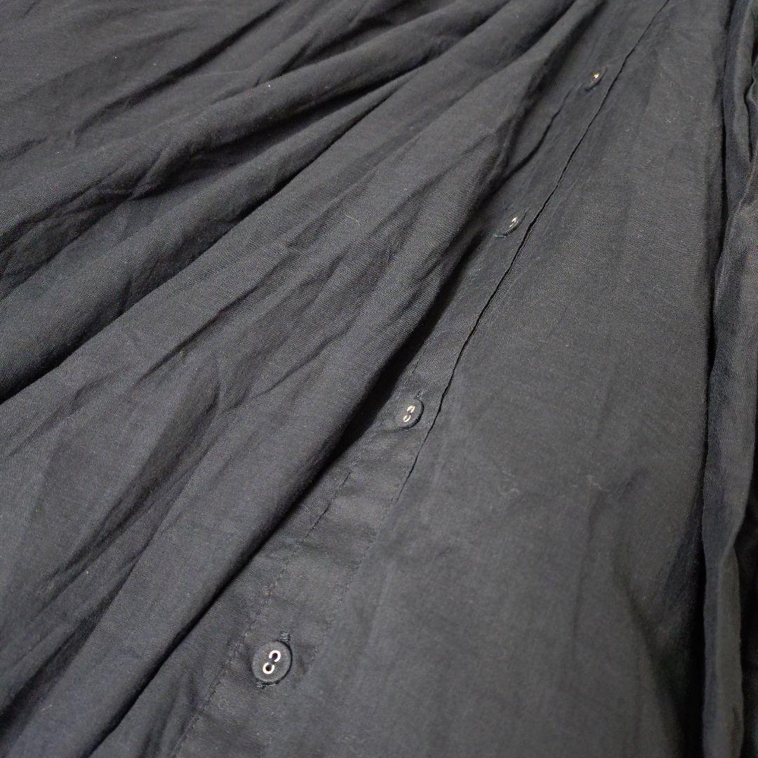 JENNE ジェンヌ　オードリールックエアリーワンピース フレア M ネイビー