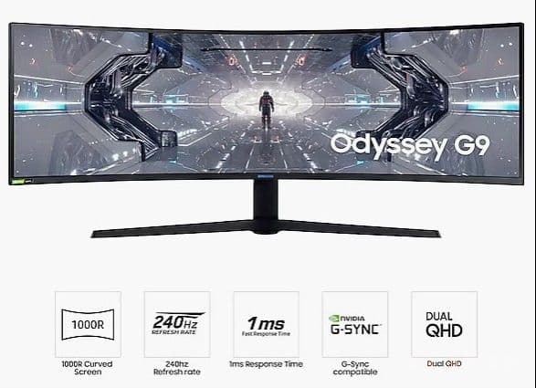【買い物百点様振替用】Samsung OdysseyG9 C49G95TSSC