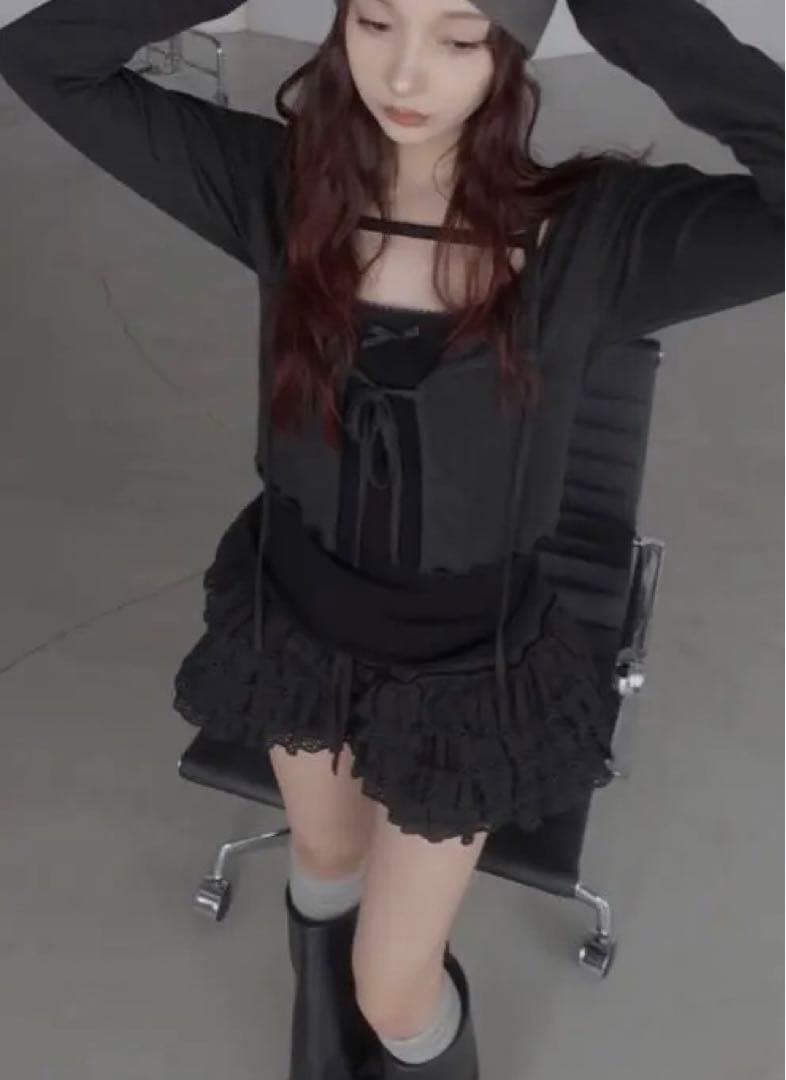 専用出品　Fictiontokyo コットンレースフリルフリル ショートパンツ