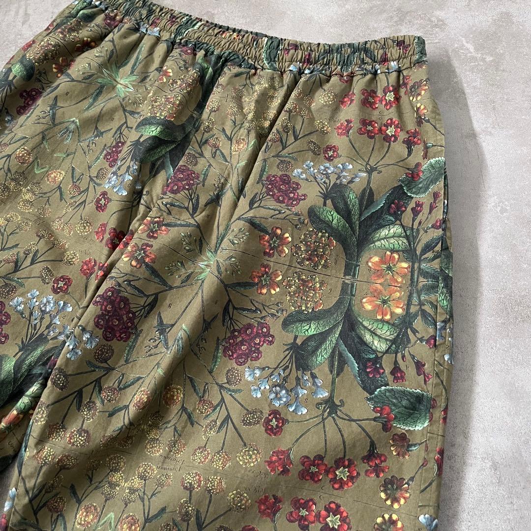 CABaN キャバン コットンブロード パレルモプリントイージーパンツ